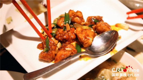 餐馆的中国菜。 餐馆的中国菜。