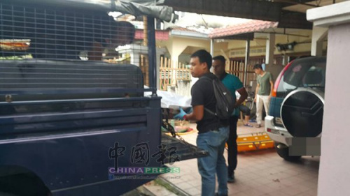 事发现场 (马来西亚《中国报》) 事发现场 (马来西亚《中国报》)