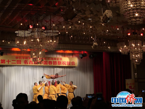 武术表演。 武术表演。
