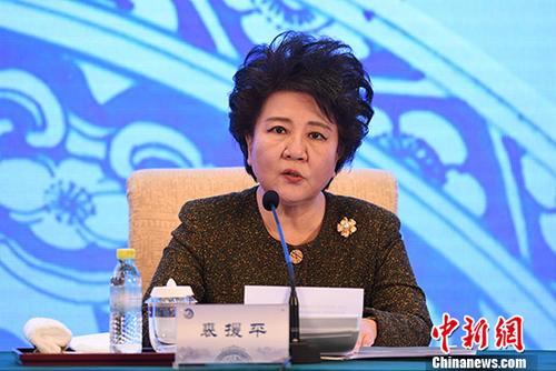 图为国务院侨务办公室主任裘援平。 <a target='_blank' href='http://www.chinanews.com/'>中新社</a>记者 崔楠 摄