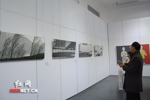 展览现场。 展览现场。