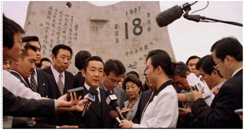 1997年9月，桥本龙太郎访问沈阳。