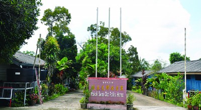 波各先那老人院前方依然保留旧式模样。 波各先那老人院前方依然保留旧式模样。