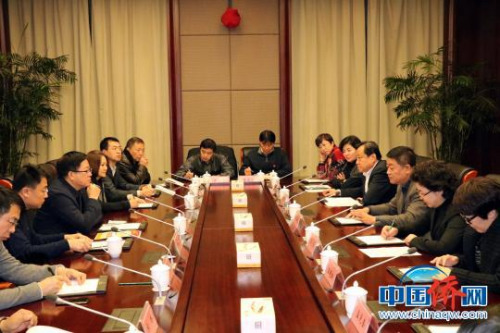 “侨务扶贫桦川行”座谈会现场。 徐速 摄 “侨务扶贫桦川行”座谈会现场。 徐速 摄
