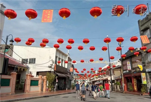 甲州年景布置嘉年华迈入第28年，是各地游客每年必来甲州欢庆春节的功臣。