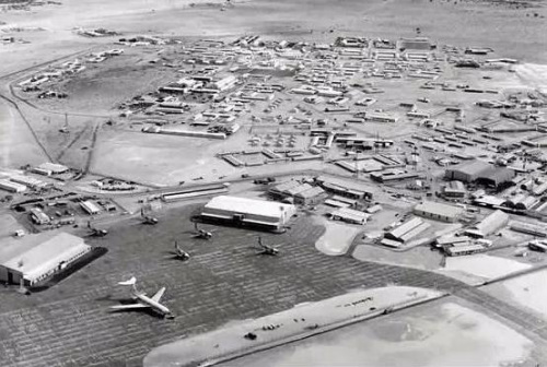 1969年的沙迦国际机场。