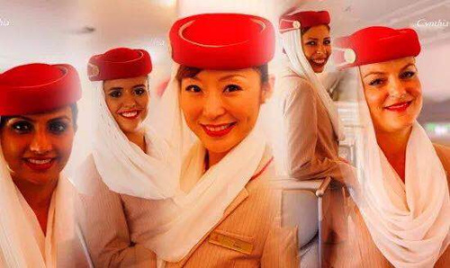 2010年,阿联酋航空的宣传图片上就已经出现了华人面孔,并在宣传图中处于重要位置。 2010年,阿联酋航空的宣传图片上就已经出现了华人面孔,并在宣传图中处于重要位置。