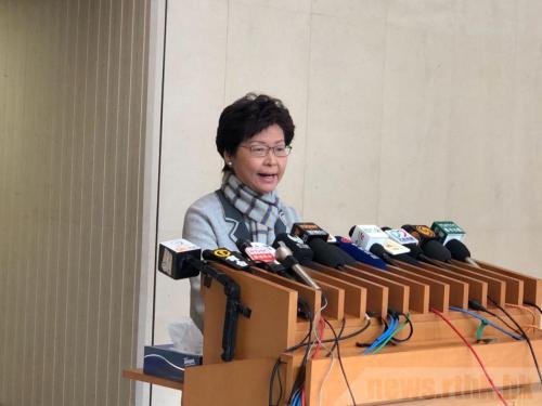 香港特区行政长官林郑月娥6日表示，称非常敬重饶宗颐，其和饶宗颐的关系密切，过去10年来曾在不同场合得到饶宗颐的教晦。图片来源：香港电台网站