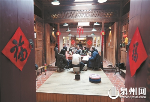 古城民宿很有泉州味道。 古城民宿很有泉州味道。