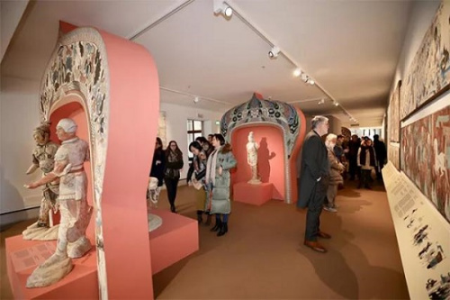 敦煌文化艺术展览首次登陆意大利威尼斯(图)