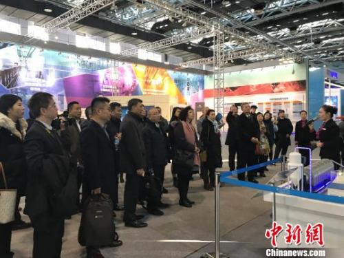 海内外名企代表参访中关村科技园区。 周欣嫒 摄 海内外名企代表参访中关村科技园区。 周欣嫒 摄
