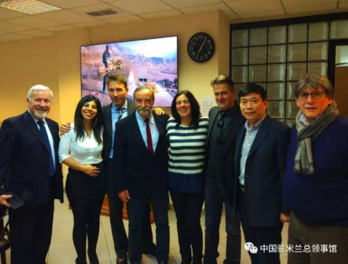 图片取自中国驻米兰总领馆微信公众号 图片取自中国驻米兰总领馆微信公众号