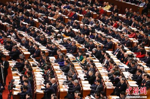 3月3日，全国政协十三届一次会议在北京人民大会堂开幕。 <a target='_blank' href='http://www.chinanews.com/'>中新社</a>记者 杜洋 摄