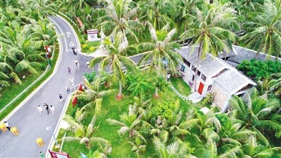 文昌好圣航天农庄。本报记者 张茂 摄 文昌好圣航天农庄。本报记者 张茂 摄