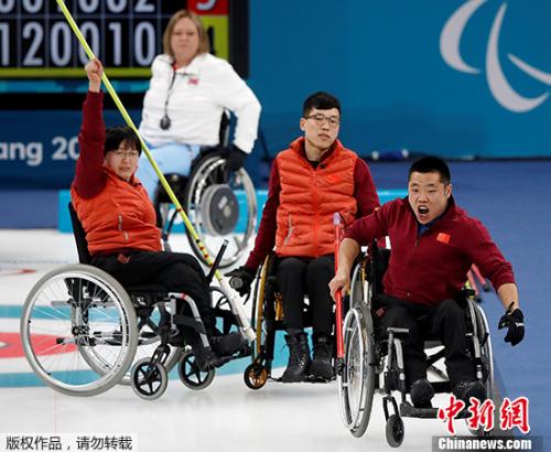 中国队选手在比赛中 中国队选手在比赛中