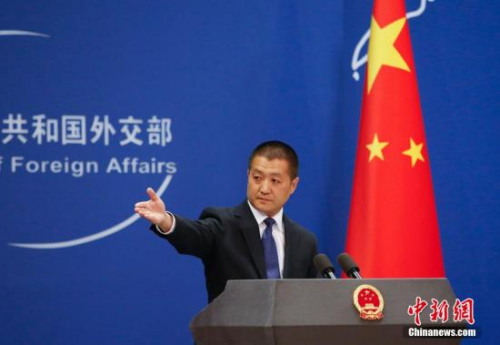 资料图:中国外交部发言人陆慷。<a target='_blank' href='http://www.chinanews.com/'>中新社</a>发 刘关关 摄 资料图:中国外交部发言人陆慷。<a target='_blank' href='http://www.chinanews.com/'>中新社</a>发 刘关关 摄