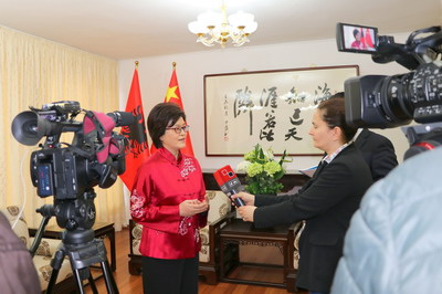 图片来源：中国驻阿尔巴尼亚大使馆网站