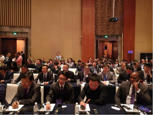 何昌林副主任(第二排左三)率团参加“中国-纳米比亚商务论坛”活动