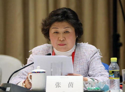 图为张茵在现场发言。<a target='_blank' href='http://www.chinanews.com/'>中新社</a> 任海霞摄 图为张茵在现场发言。<a target='_blank' href='http://www.chinanews.com/'>中新社</a> 任海霞摄