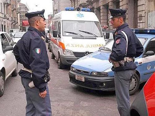 资料图 意大利税警赴普拉托华人区检查 资料图 意大利税警赴普拉托华人区检查