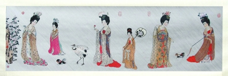 青神竹编《簪花仕女图》技艺精湛。 青神竹编《簪花仕女图》技艺精湛。