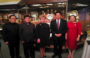 活动现场。(图片来源:中国驻俄罗斯大使馆网站) 活动现场。(图片来源:中国驻俄罗斯大使馆网站)