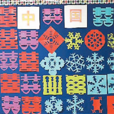 学生的剪纸作品 学生的剪纸作品