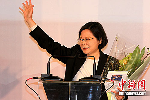 资料图:蔡英文。<a target='_blank' href='http://www.chinanews.com/'>中新社</a>发 董会峰 摄 资料图:蔡英文。<a target='_blank' href='http://www.chinanews.com/'>中新社</a>发 董会峰 摄