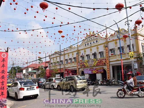 文化街还是在文冬崔贤街,不过由中华商会承接。(马来西亚《中国报》) 文化街还是在文冬崔贤街,不过由中华商会承接。(马来西亚《中国报》)