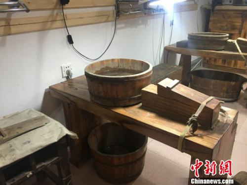 研磨台。 霍瑾 摄 研磨台。 霍瑾 摄
