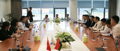 参观园区建设 参观园区建设