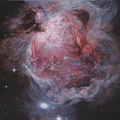 刺绣作品《猎户座星云》 刺绣作品《猎户座星云》