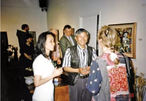 1997年,缪惠新首次在美国举办个人画展 1997年,缪惠新首次在美国举办个人画展