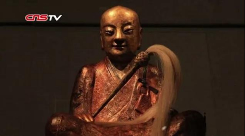 章公祖师像。视频截图 章公祖师像。视频截图