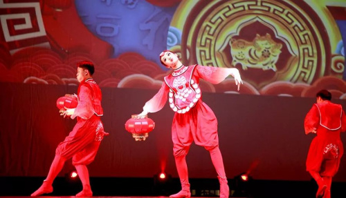 舞蹈《亥猪乐道》。 舞蹈《亥猪乐道》。