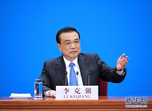李克强。图片来源:新华网。 李克强。图片来源:新华网。