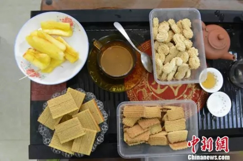 印尼风味的小吃。吕明 摄 印尼风味的小吃。吕明 摄