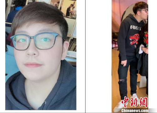 警方公布的22岁受害人Wanzhen LU的照片。　余瑞冬 摄