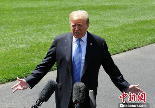 资料图:美国总统特朗普。<a target='_blank' href='http://www.chinanews.com/'>中新社</a>记者 陈孟统 摄 资料图:美国总统特朗普。<a target='_blank' href='http://www.chinanews.com/'>中新社</a>记者 陈孟统 摄