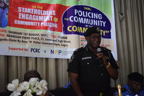 拉各斯州警察局局长CP Zubairu H. Muazu mni致辞 拉各斯州警察局局长CP Zubairu H. Muazu mni致辞