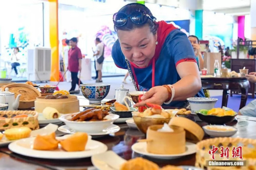 资料图：广式点心。