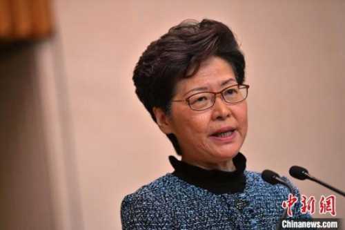 资料图:香港特区行政长官林郑月娥。<a target='_blank' href='http://www.chinanews.com/'>中新社</a>记者 麦尚旻 摄 资料图:香港特区行政长官林郑月娥。<a target='_blank' href='http://www.chinanews.com/'>中新社</a>记者 麦尚旻 摄