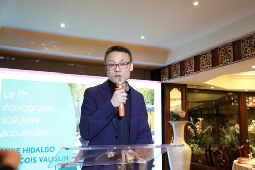 封京石的愿望是成为中法交流的桥梁。(《欧洲时报》/孔帆 摄) 封京石的愿望是成为中法交流的桥梁。(《欧洲时报》/孔帆 摄)
