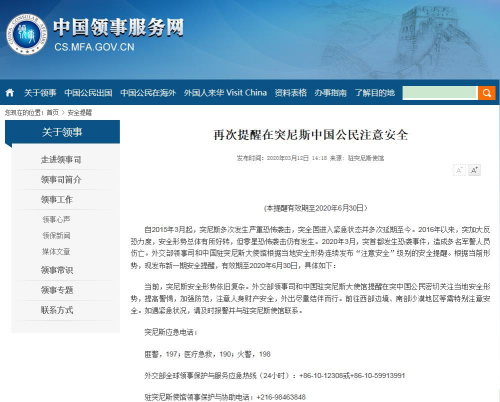 中国领事服务网截图