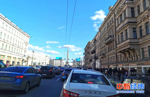 　资料图 圣彼得堡街头 受访者供图
