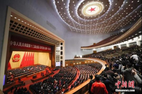 资料图：北京人民大会堂。<a target='_blank' href='http://www.chinanews.com/'>中新社</a>记者 杜洋 摄