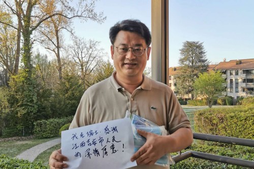 侨胞为欧洲侨胞捐物资 江西省吉安市政府收到多封感谢信