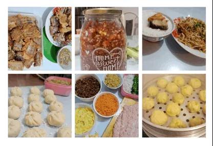 老师们做的美食(作者供图) 老师们做的美食(作者供图)