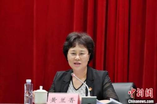 黄兰香。 曹雄 摄 黄兰香。 曹雄 摄