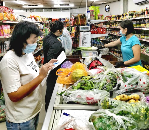 疫情期间，国营超市关门不停业，尽一切力量保障比什凯克市区内华侨华人的生活物资。